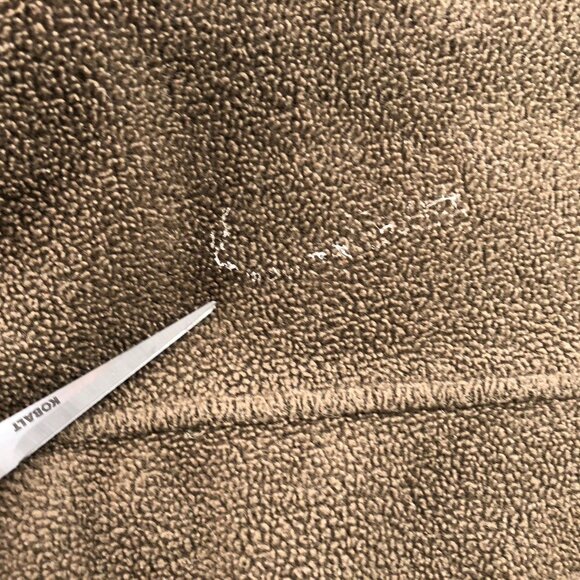 Bass Pro Shops Mens Fleece Jacket Large Full Zip Ooutdoors Brown Stand Collar - Picture 5 of 15